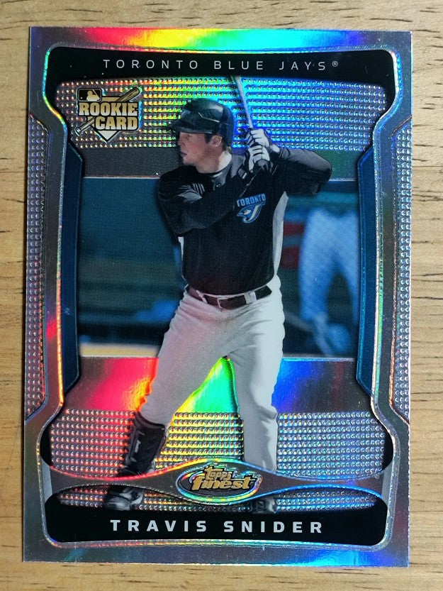 2009 Finest Refractors #136 Travis Snider