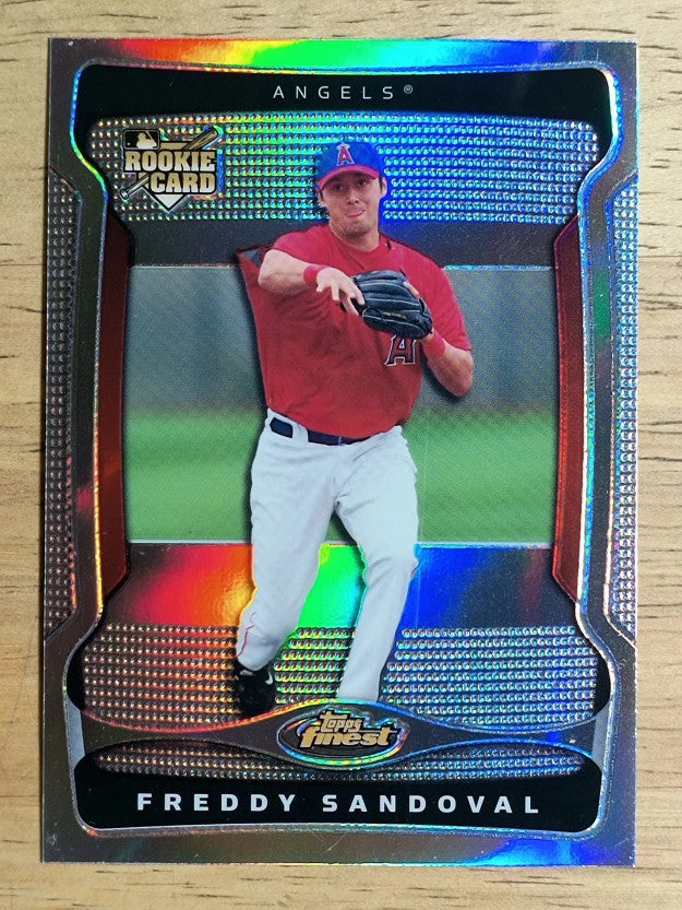 2009 Finest Refractors #140 Freddy Sandoval
