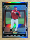 2009 Finest Refractors #140 Freddy Sandoval