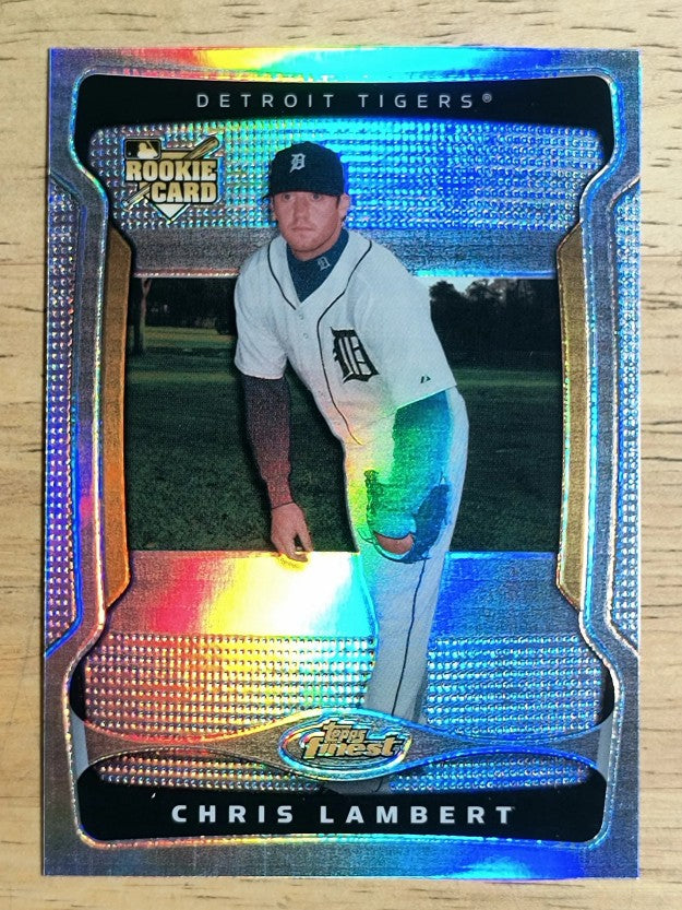 2009 Finest Refractors #141 Chris Lambert