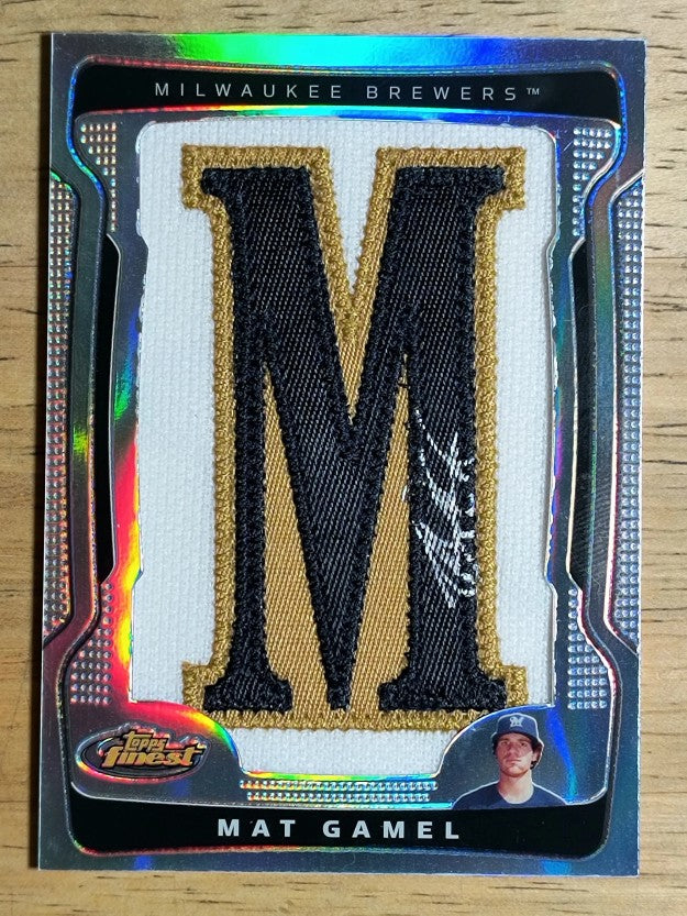 2009 Finest Refractors #151 Mat Gamel AU/75