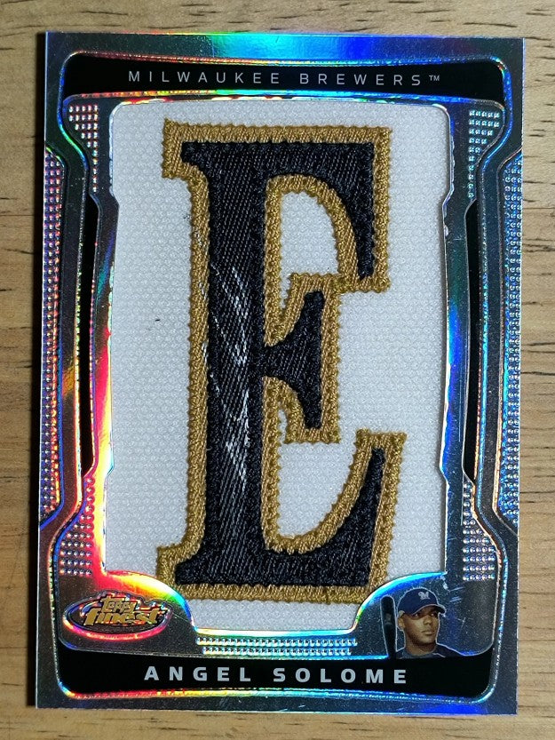 2009 Finest Refractors #153 Angel Salome AU/75