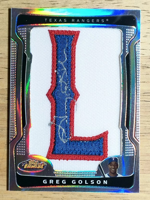 2009 Finest Refractors #158 Greg Golson AU/75