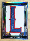 2009 Finest Refractors #158 Greg Golson AU/75