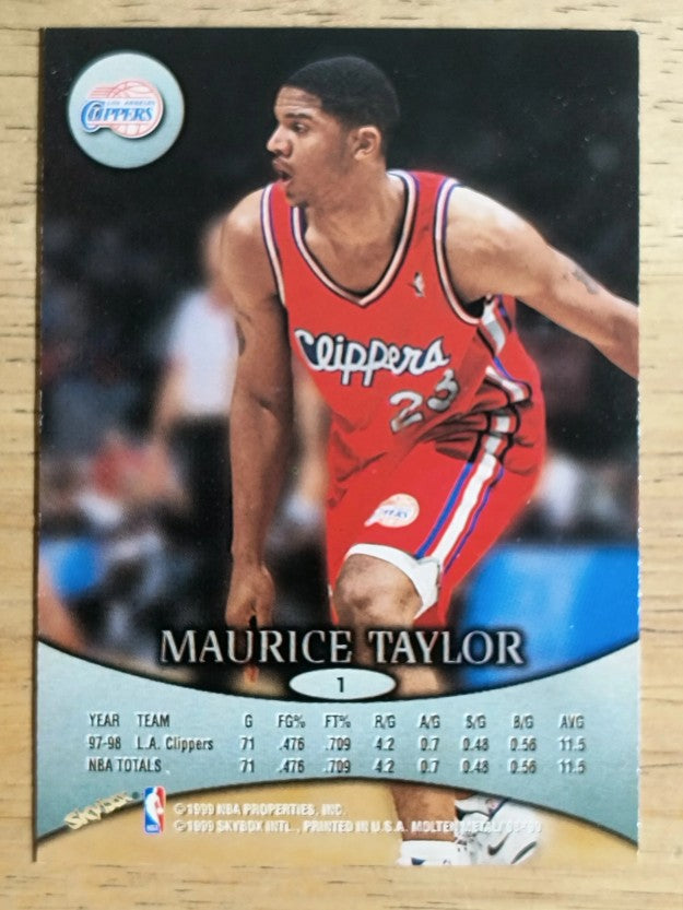 1998-99 SkyBox Molten Metal #1 Maurice Taylor