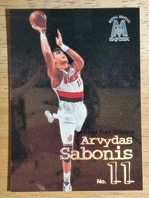 1998-99 SkyBox Molten Metal #12 Arvydas Sabonis
