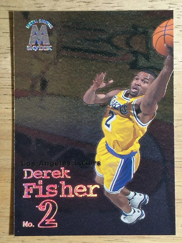 1998-99 SkyBox Molten Metal #24 Derek Fisher