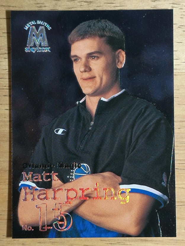 1998-99 SkyBox Molten Metal #25 Matt Harpring RC