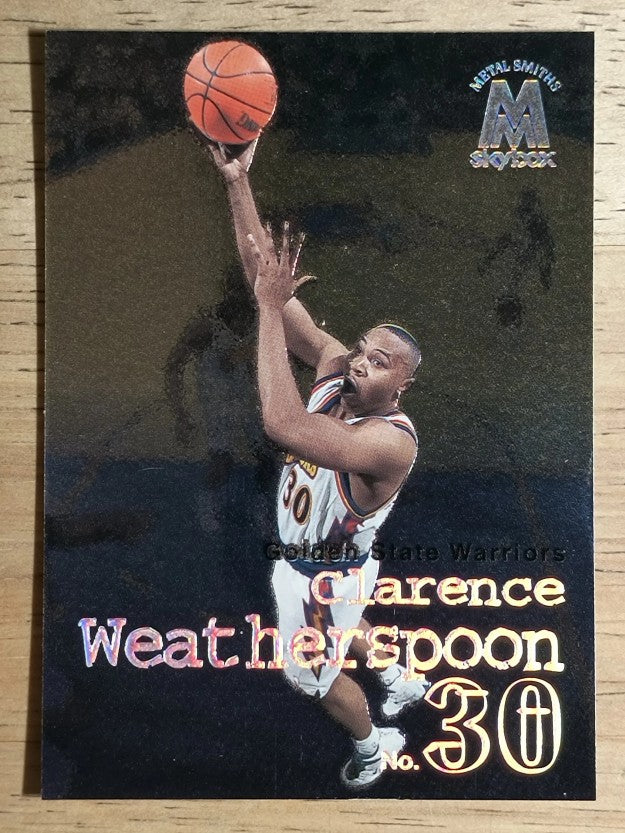 1998-99 SkyBox Molten Metal #28 Clarence Weatherspoon