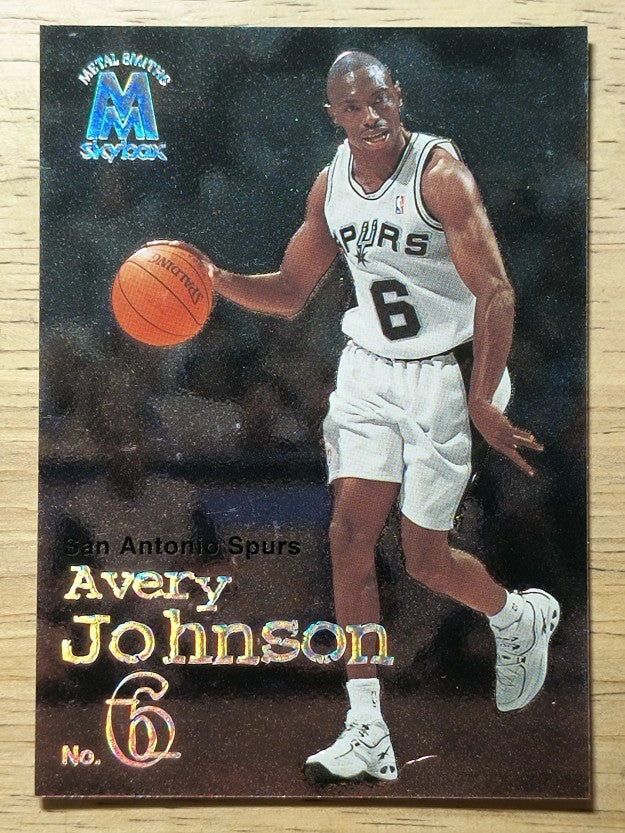 1998-99 SkyBox Molten Metal #42 Avery Johnson