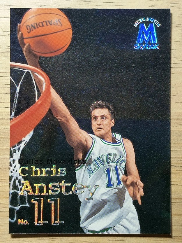1998-99 SkyBox Molten Metal #43 Chris Anstey