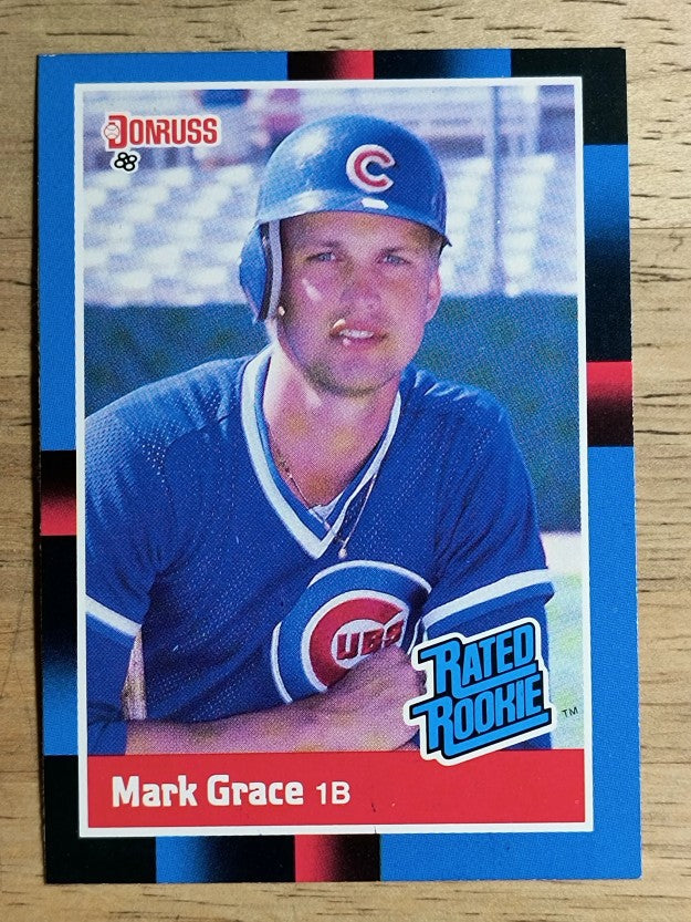 1988 Donruss #40 Mark Grace RC