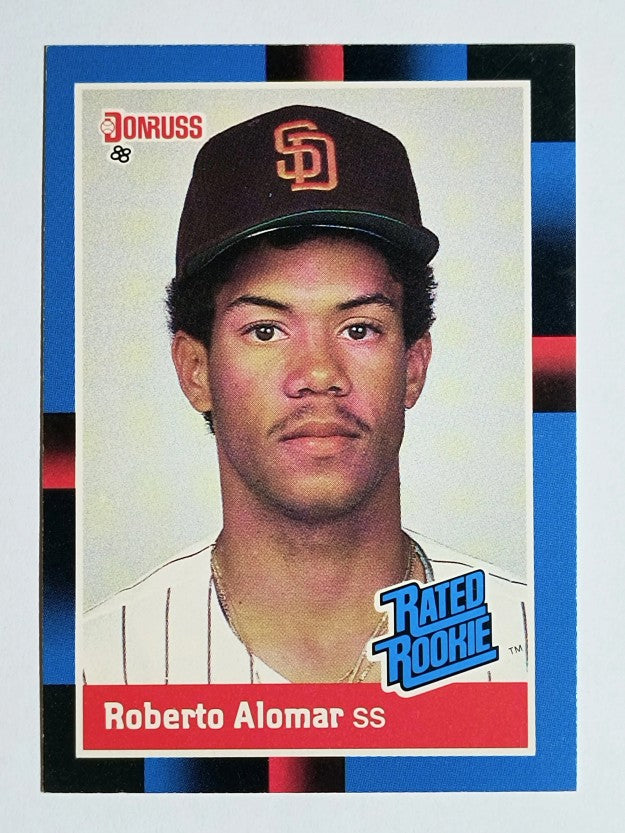1988 Donruss #34 Roberto Alomar RC (NM)