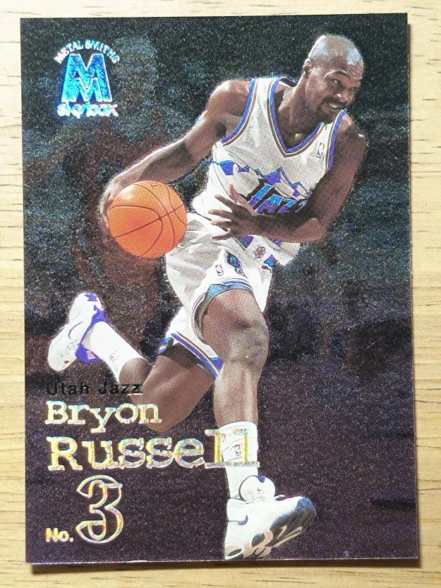 1998-99 SkyBox Molten Metal #70 Bryon Russell