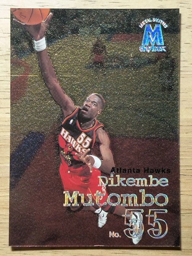 1998-99 SkyBox Molten Metal #85 Dikembe Mutombo