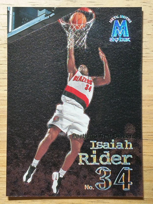 1998-99 SkyBox Molten Metal #87 Isaiah Rider