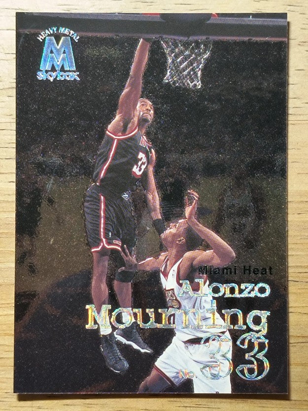 1998-99 SkyBox Molten Metal #103 Alonzo Mourning