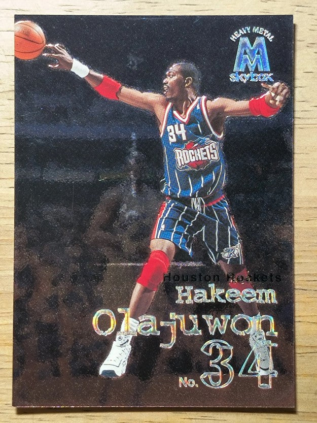 1998-99 SkyBox Molten Metal #110 Hakeem Olajuwon
