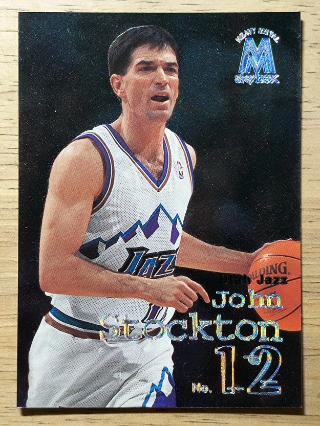 1998-99 SkyBox Molten Metal #111 John Stockton