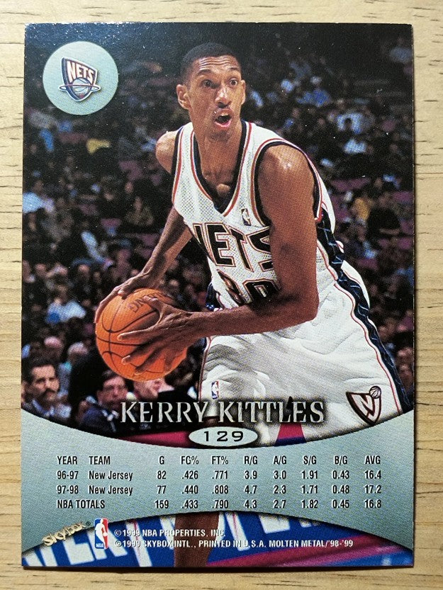 1998-99 SkyBox Molten Metal #129 Kerry Kittles