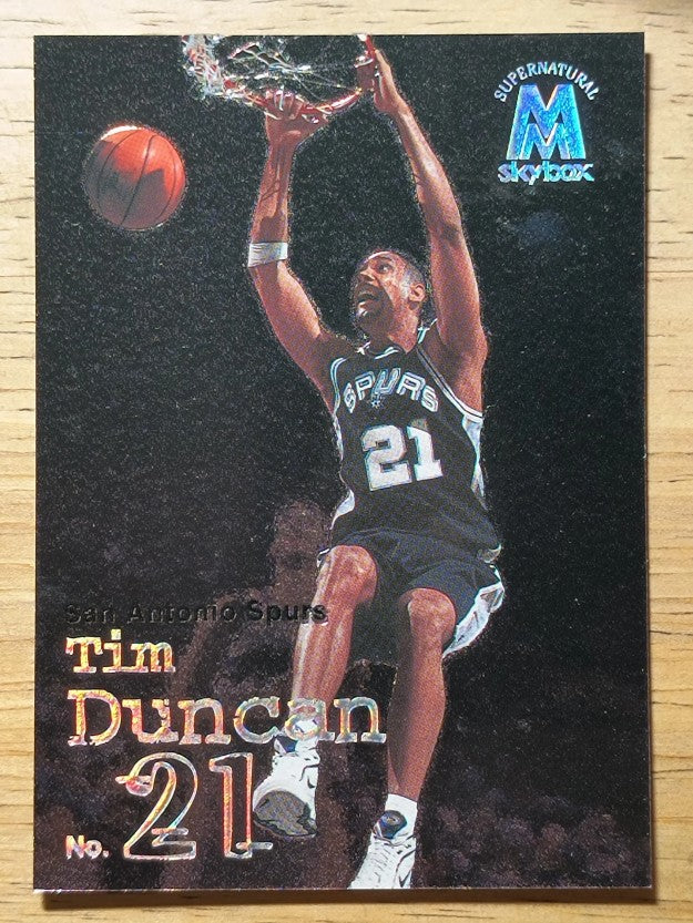 1998-99 SkyBox Molten Metal #135 Tim Duncan