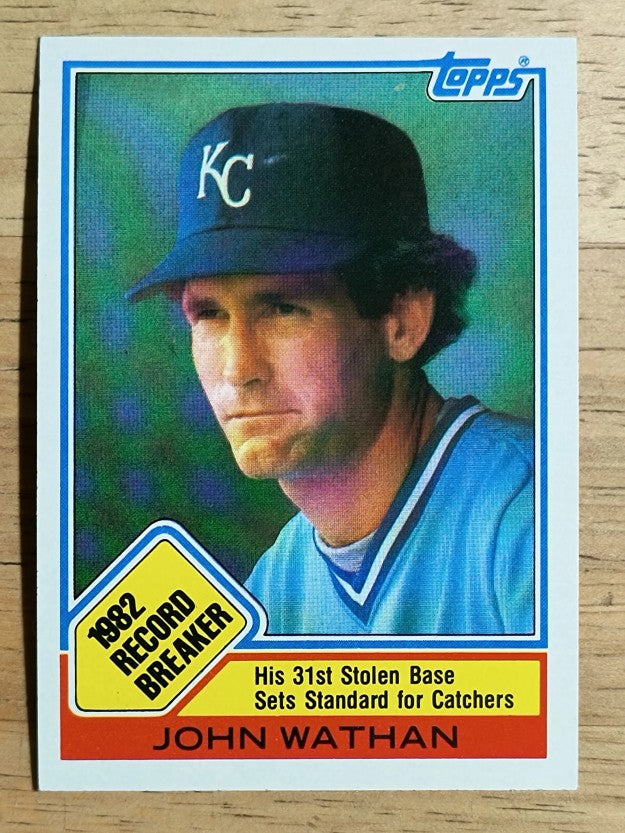 1983 Topps #6 John Wathan RB
