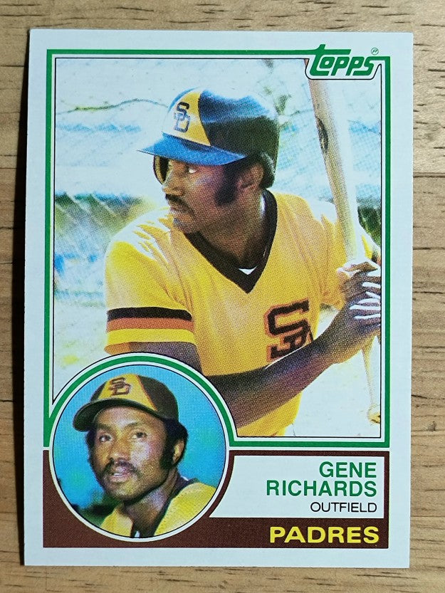 1983 Topps #7 Gene Richards