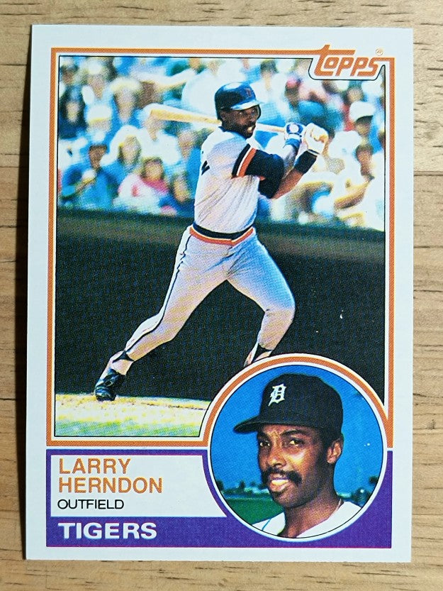 1983 Topps #13 Larry Herndon