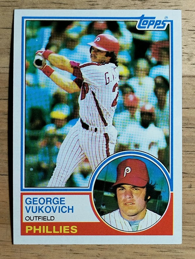 1983 Topps #16 George Vukovich