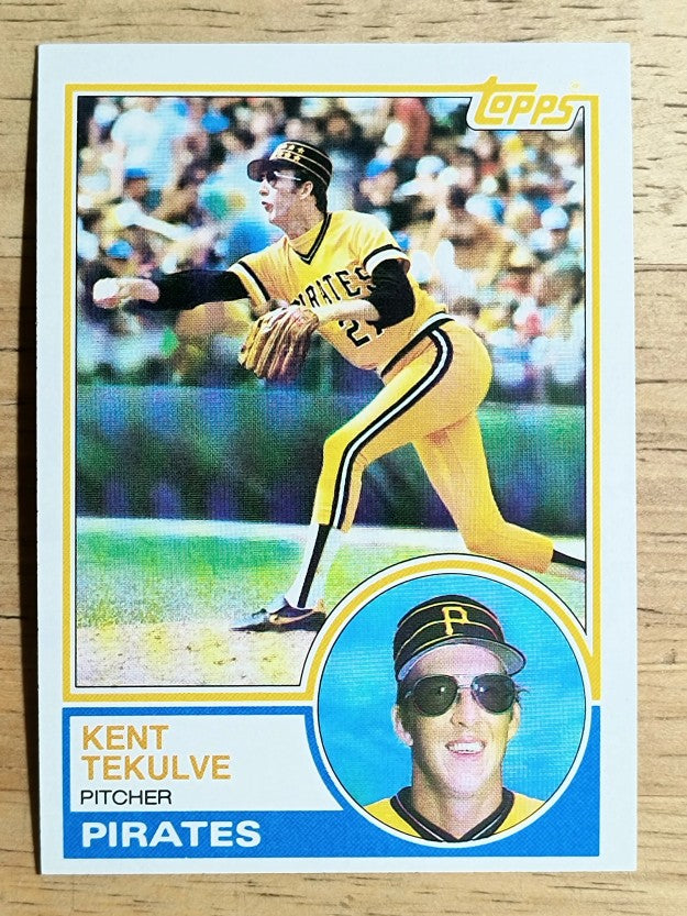 1983 Topps #17 Kent Tekulve