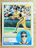 1983 Topps #17 Kent Tekulve