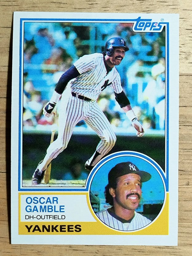 1983 Topps #19 Oscar Gamble