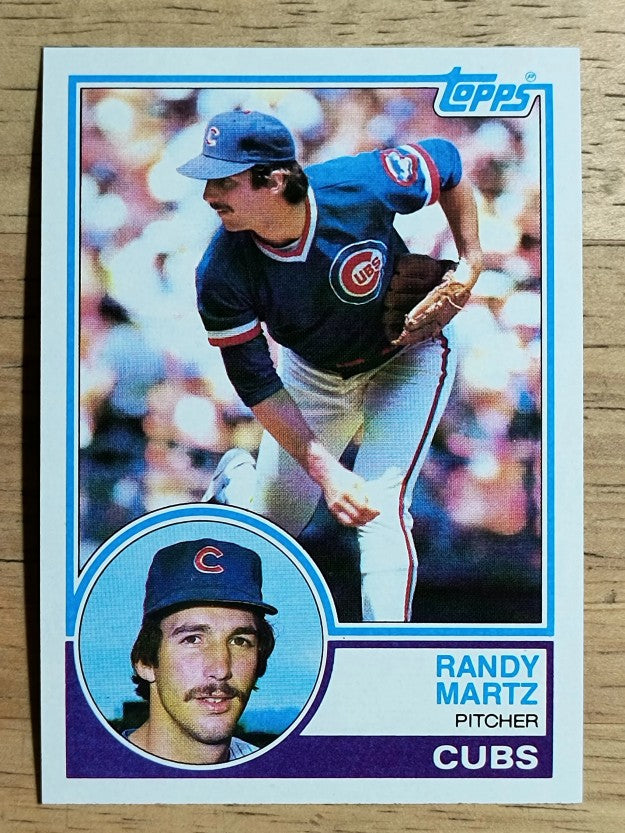 1983 Topps #22 Randy Martz