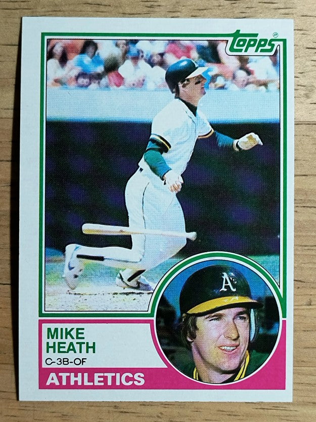1983 Topps #23 Mike Heath