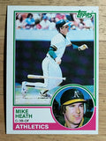 1983 Topps #23 Mike Heath