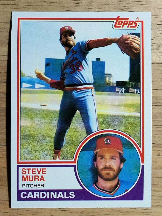 1983 Topps #24 Steve Mura
