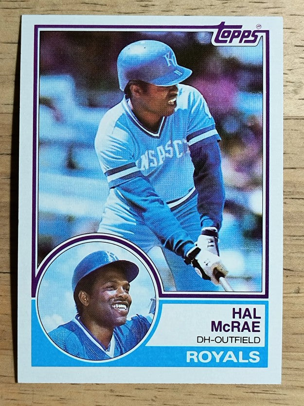 1983 Topps #25 Hal McRae