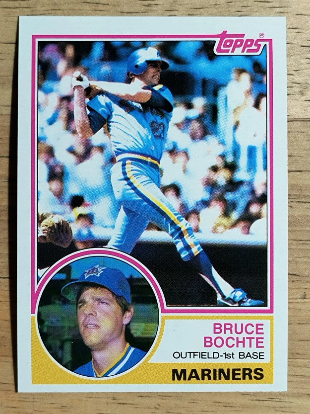 1983 Topps #28 Bruce Bochte