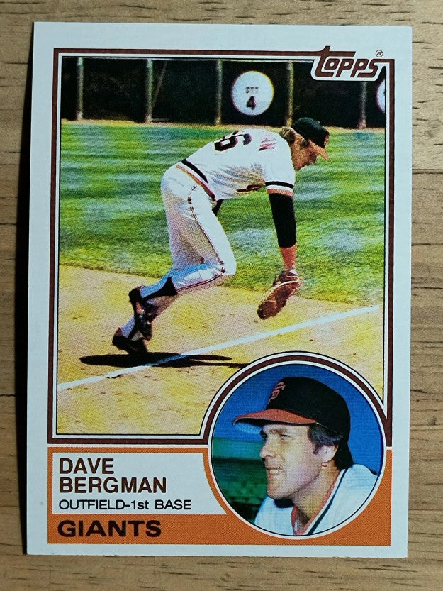 1983 Topps #32 Dave Bergman