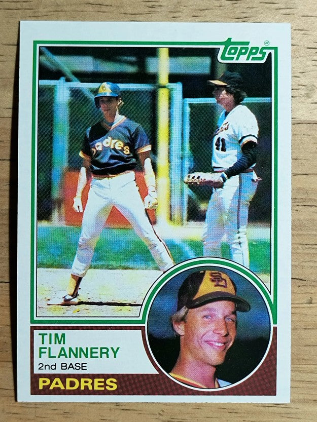 1983 Topps #38 Tim Flannery