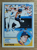 1983 Topps #39 Terry Puhl