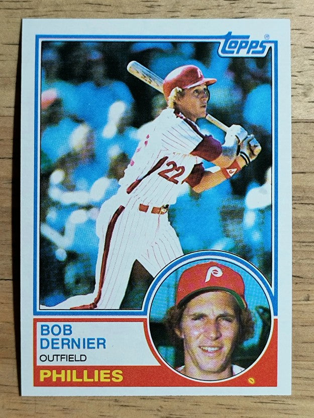 1983 Topps #43 Bob Dernier