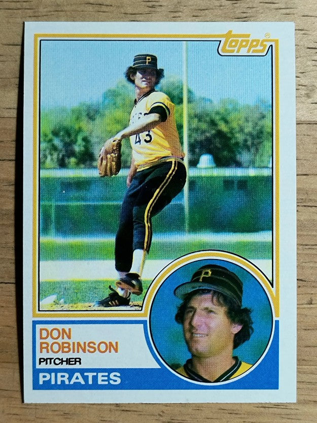 1983 Topps #44 Don Robinson