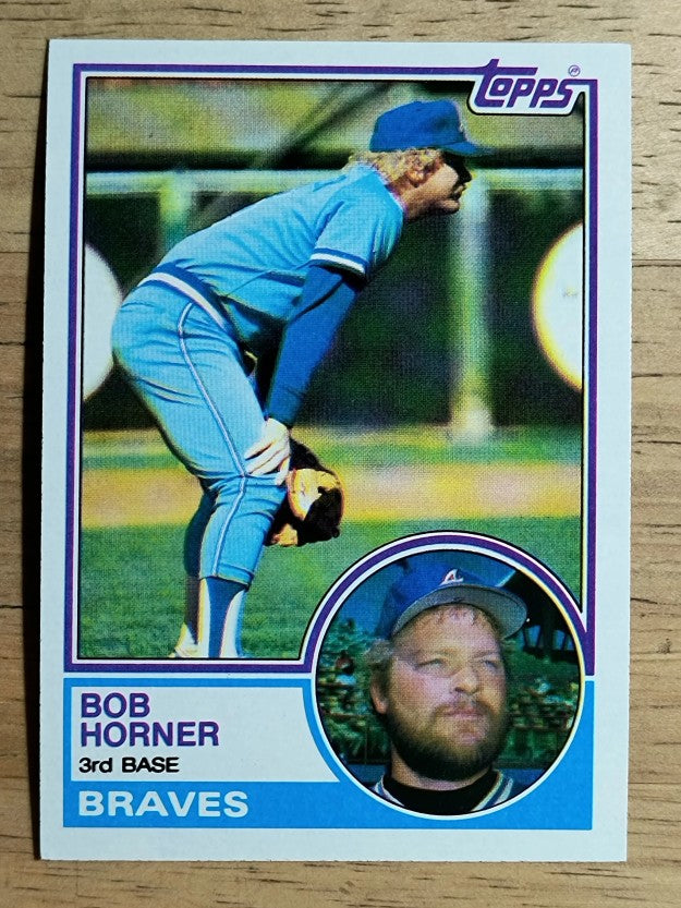 1983 Topps #50 Bob Horner