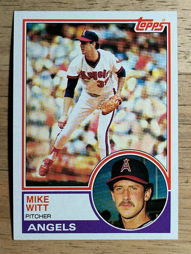 1983 Topps #53 Mike Witt