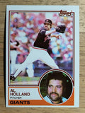 1983 Topps #58 Al Holland