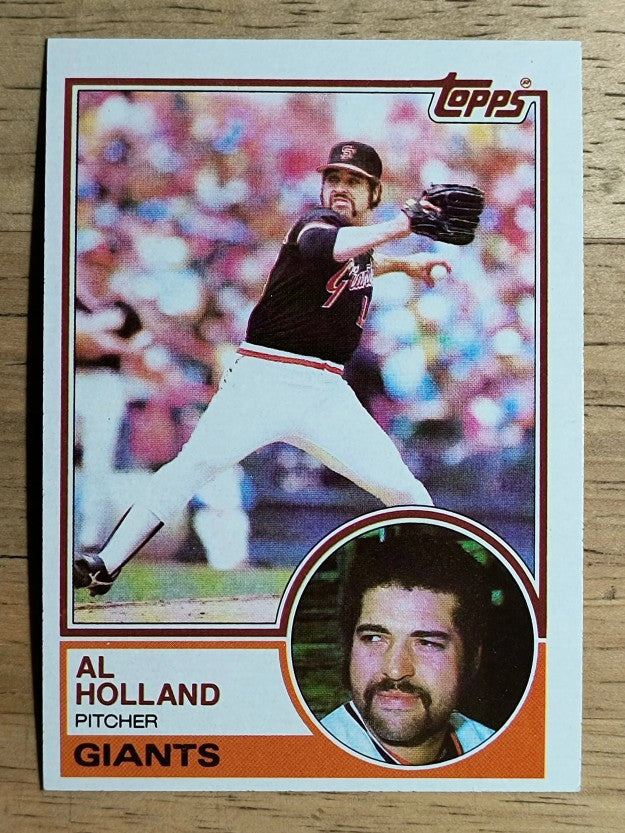 1983 Topps #58 Al Holland