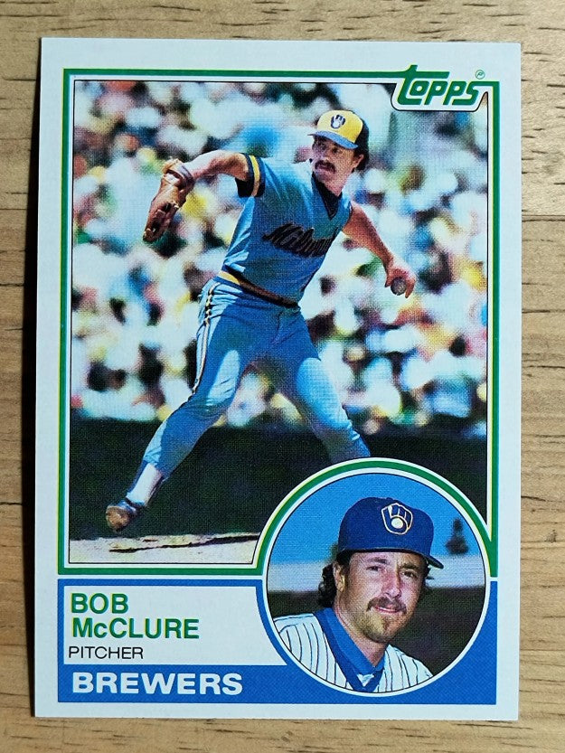 1983 Topps #62 Bob McClure