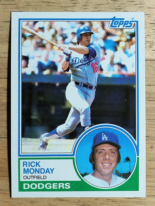 1983 Topps #63 Rick Monday