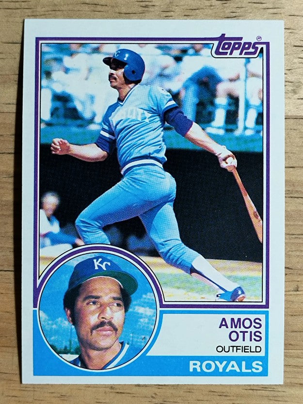1983 Topps #75 Amos Otis